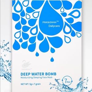 Deep Water Bomb Moisturizing Sleeping Face Mask